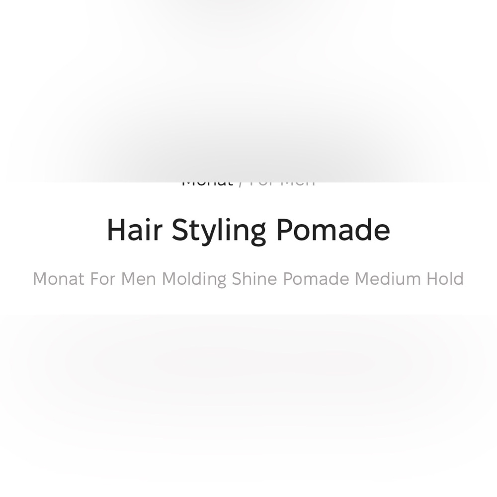 New Seal  Monat Molding Shine Pomade - Medium Hold - Picture 7 of 13